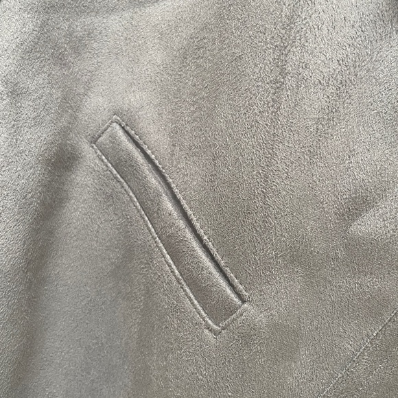 Grey Suede Like Vest - Picture 7 of 13